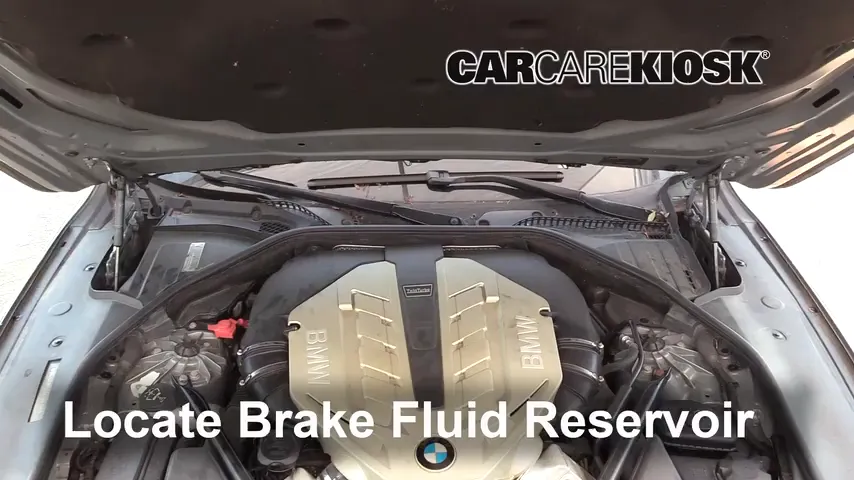 2010 BMW 750Li 4.4L V8 Turbo Brake Fluid